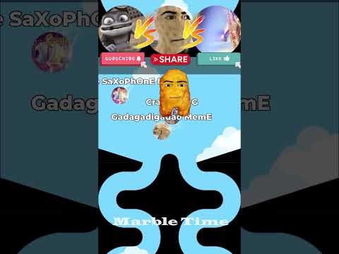 SquiRTLe Saxophone Vs Gadagadigadao Meme Vs Crazy Frog ????