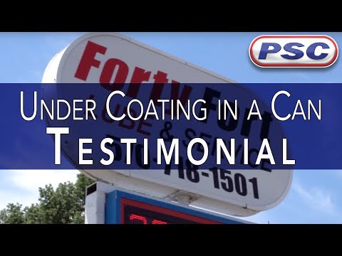  undercoating in a can testimonial video
