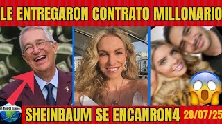 LUNESAZO! SHEINBAUM SE ENCABR0NA! LE ENTREGAN CONTRATOS MILLONARIOS A SALINAS. TRAICION EN LA 4T