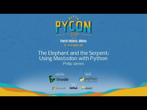 The Elephant and the Serpent: Using Mastodon with Python