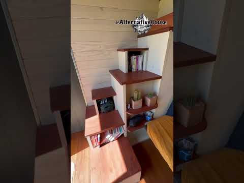 Self-built tiny house on wheels tour – minimalist living