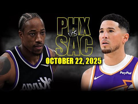 Phoenix Suns vs Sacramento Kings Full Game Highlights - October 22, 2025 | NBA Season