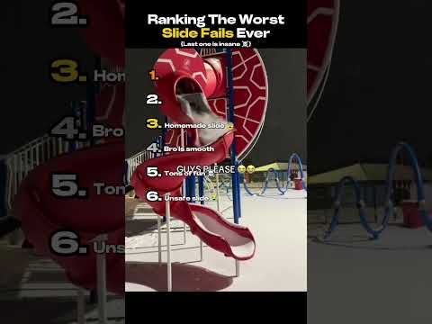 Ranking Worst Slide Fail Moments