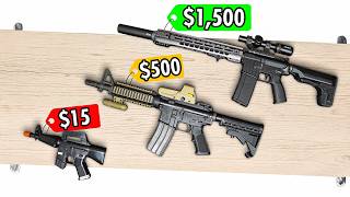 I Bought Every Level of Airsoft Rifle!