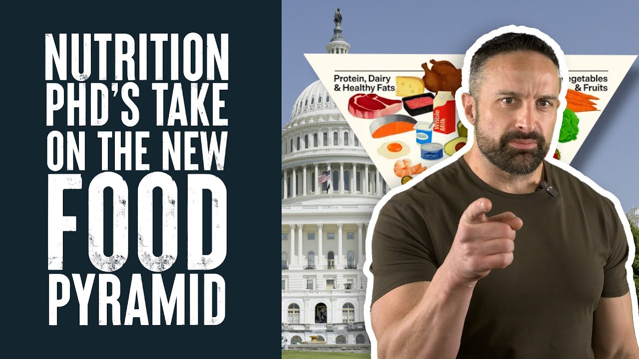 Nutrition PhD's Take On New US Food Guide Pyramid | Educational Video | Biolayne