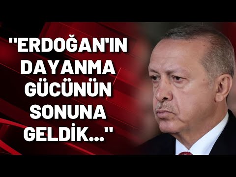 İYİ Partili Ahmet Erozan: Erdoğan'ın dayanma gücünün sonuna geldik...