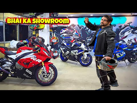 Visit my friend new used superbike showroom