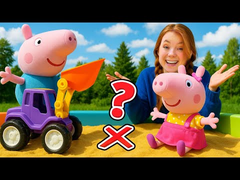 🏴‍☠️ Schatzsuche im Sandkasten! Peppa Wutz und Irene auf Spurensuche! 🔍✨