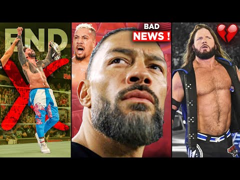 BAD NEWS ! For BLOODLINE SAGA 😟JEY Uso LOSING IC TITLE Soon ! AJ Styles RETIREMENT,  Roman Reigns