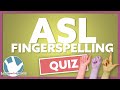 Testing Your ASL Fingerspelling Skills