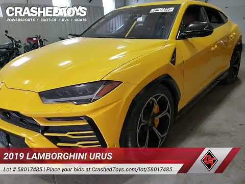 2019 Lamborghini Urus с VIN ZPBUA1ZL9KLA00879, выставлен на аукционе Copart как лот 58017485 с пробегом 23 614 миль миль и Списание • Salvage title. История ставок и продаж доступна на DreamBid. Изображение 17.