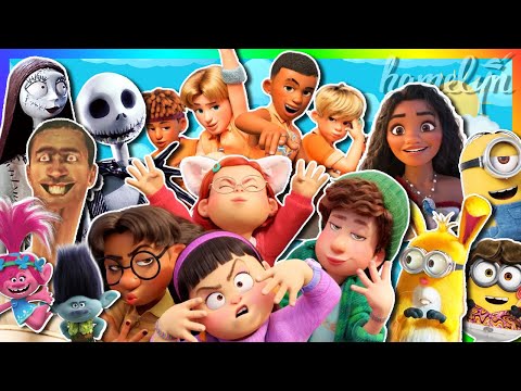 Coffin Dance MEGAMIX 195 - Trolls & Luca & Minions & Moana 2 & Skibidi & Nightmare & Turning Red