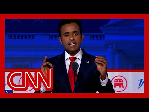 Dana Bash presses Vivek Ramaswamy on his Ukraine comments from debate