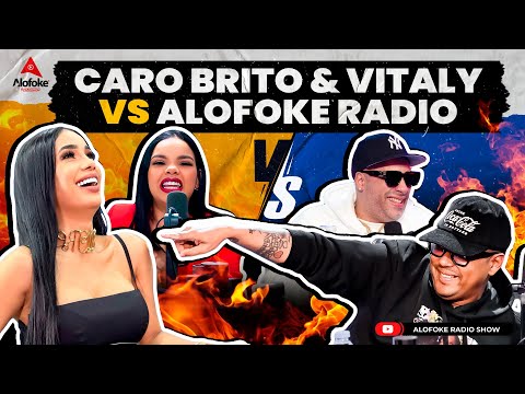 CARO BRITO & VITALY SANCHEZ VS ALOFOKE RADIO SHOW (SANTIAGO MATIAS EN VIVO)