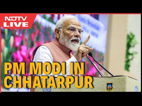PM Modi LIVE | PM Modi Lays Foundation for Bageshwar Dham Medical & Science Research Institute in MP