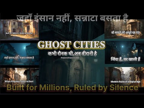 Ghost Cities-वो सपने जो अधूरे रह गए | Built for millions Ruled By Silence |
