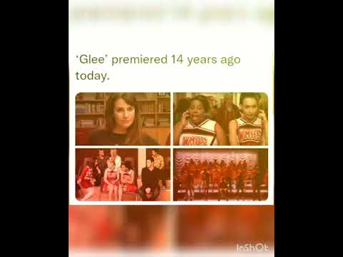 Glee’ premiered 14 years ago today.