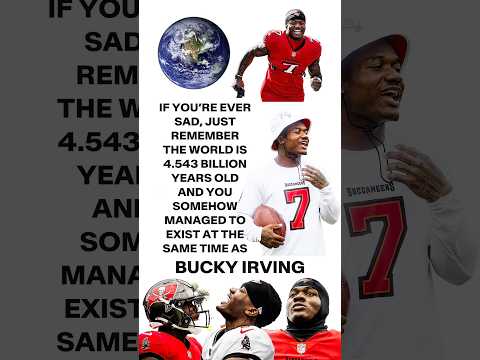 What a time to be alive ☺️ #buckyirving #buccaneers #nfl #football #world #memes #shorts