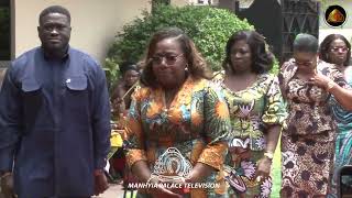 Female government officials pay courtesy call on Her Majesty Nana Yaa Akyaa II, Asantehemaa.