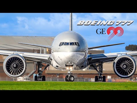 WORLD'S LARGEST TWIN - JET: 7 BOEING 777s Roar Into Action