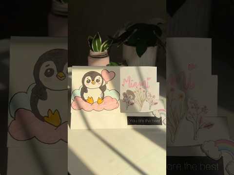Diy desk decor🐧 | Miami #shortvideo #shortsfeed #shorts #short #yt #diy #craft #cute #easy #art