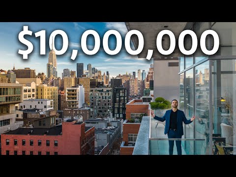 INSIDE a $10,000,000 NYC Penthouse with INCREDIBLE VIEWS photo