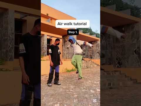 Airwalk Tutorial for beginners (easy steps) #airwalk #funk #remix #jubislide #shorts