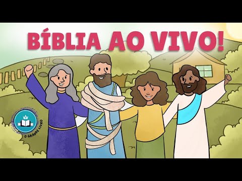 MARATONA DE HISTÓRIAS DA BÍBLIA AO VIVO! [O Grande Livro TV]