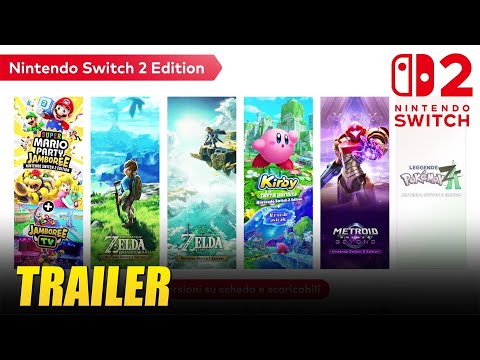 DATA di USCITA SWITCH 2 e GIOCHI AGGIORNATI direttamente dal NINTENDO DIRECT