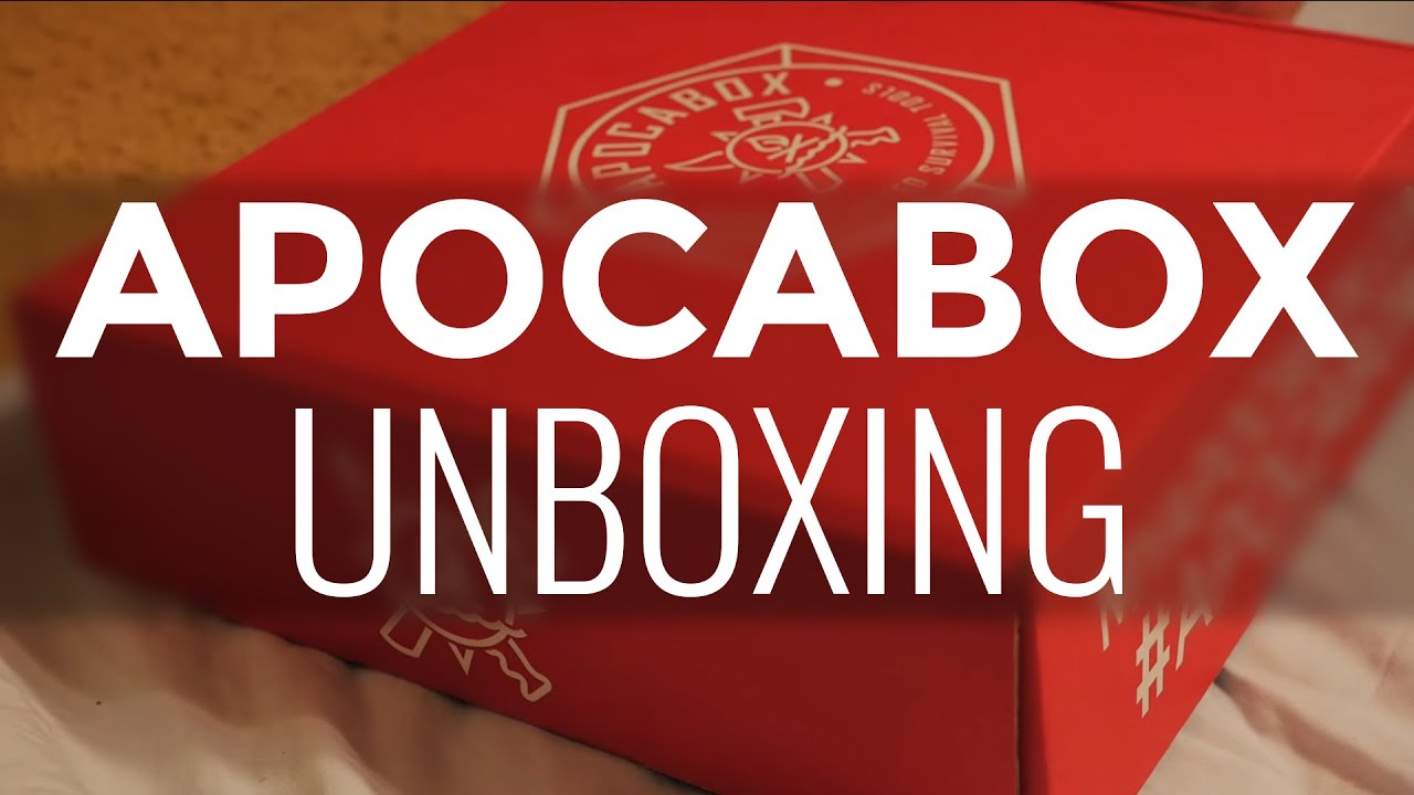 APOCABOX Unboxing - Survival, Bushcraft, and Prepper Gear & Tools Subscription Box - AdventureArchives