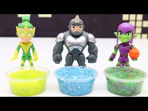 Spidey And His Amazing Friends DIY Slime Customize - Fun Superhero Stories For Kids `1qq21