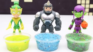 Spidey And His Amazing Friends DIY Slime Customize - Fun Superhero Stories For Kids `1qq21