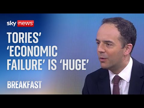 Labour: Scale of Tories' 'economic failure' is 'huge'