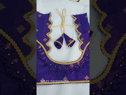 Very easy & simple Blouse designs #shorts #blousedesign #mmsdesigner #ytshorts