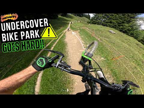 BIG SENDS AND INSANE CORNERS AT CHUR BIKE PARK  | Moi Moi TV