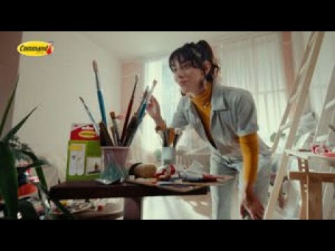 Command™ Style that Sticks™ Make your mark without leaving one! 20 sec TV advert - English