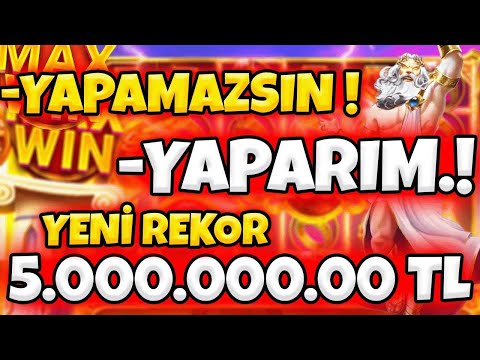 5 MฤฐLYON TL YENฤฐ DรNYA REKORU | GATES OF OLYMPUS 1000 (SUPPER SCATTER)