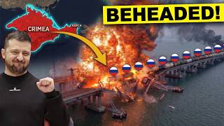 Ukraine Just ERASED Putin's $4 Billion Railway Bridge... Russian Trains Can't Enter Crimea