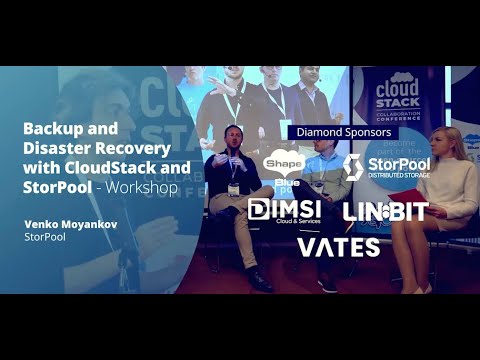 Backup and Disaster Recovery with CloudStack and StorPool | CloudStack Collaboration Conference 2023