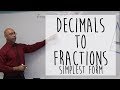 Understanding Decimals and Fractions