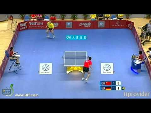 China vs. World 2011: Xu Xin-Timo Boll