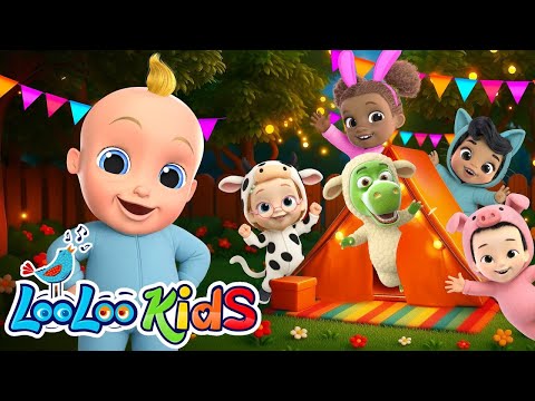 🎉 Ten on a Blanket Song - Super Fun Nursery Rhyme for Kids | LooLoo Kids Songs