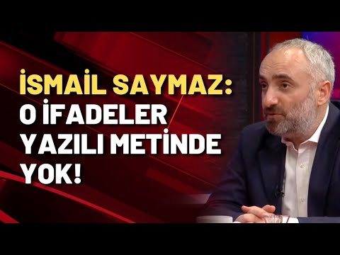 İsmail Saymaz: Erdoğan prompterdan koptuğu an...