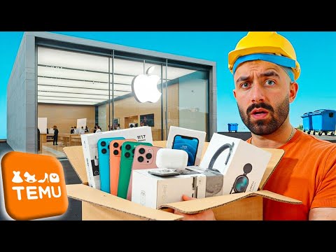 Ho comprato TUTTI i GADGET IPHONE 17 di TEMU: FANNO SCHIFO? 📦