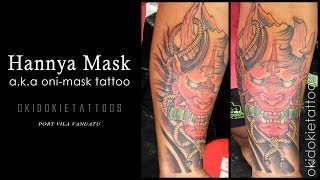 ONI MASK / HANNYA MASK by dokie