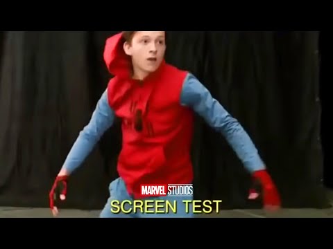ORIGINAL TOM HOLLAND SPIDER-MAN AUDITION TAPE | No Way Home Avengers Civil War Screen Test