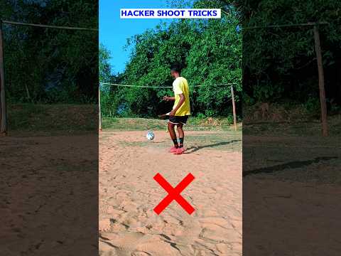 Try This Hacker Shoot ๐คฉ๐คฉ #unluckyboy #football #trending #soccer #shorts