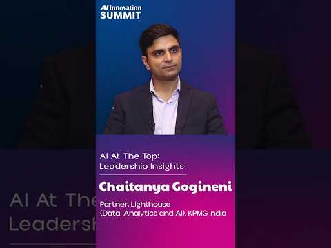 From BFSI to Energy | Chaitanya Gogineni, Partner, KPMG India | AI Innovation Summit 2025