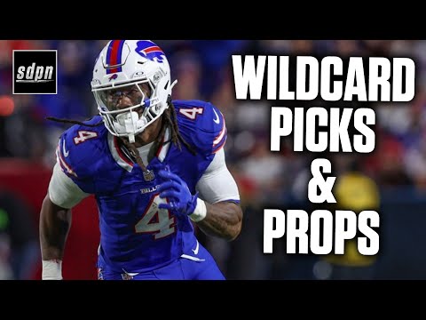 NFL Wild Card Round Picks Updates, Props and Best Bets | Drew & Stew