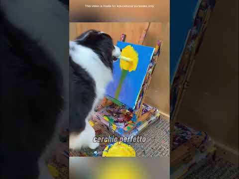 Non crederai a chi ha dipinto questo 🎨#shortsvideo